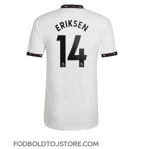 Manchester United Christian Eriksen #14 Udebanetrøje 2022-23 Kortærmet